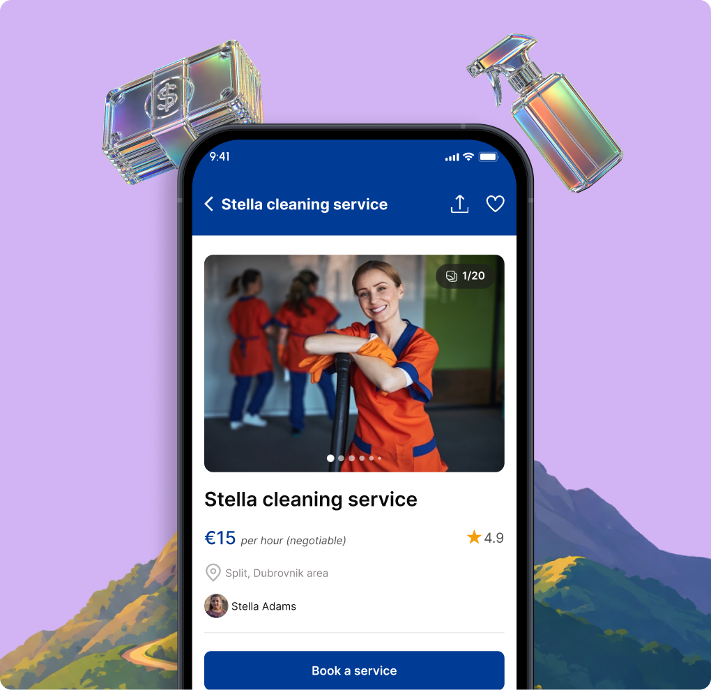 Step 2: Add your location, price and availability